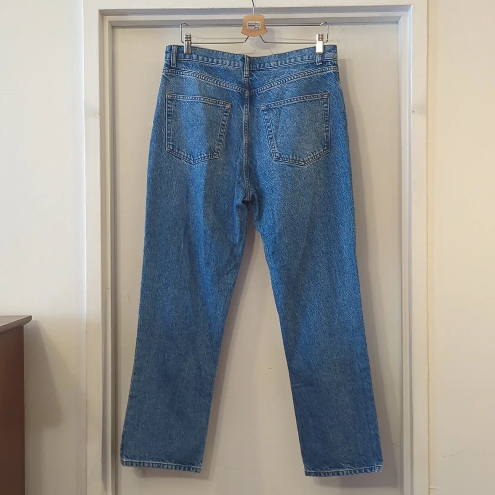 Reformation Cynthia High Rise Straight Jeans 31 in Colorado